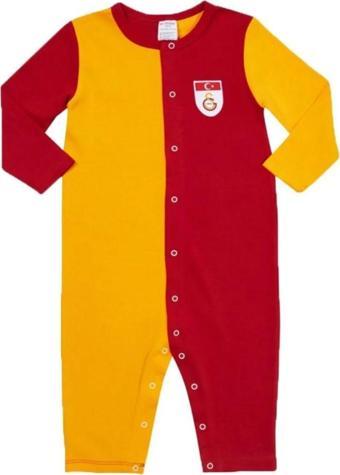 Galatasaray Orjinal Uzun Kol Bebek Body Zıbın Tulum