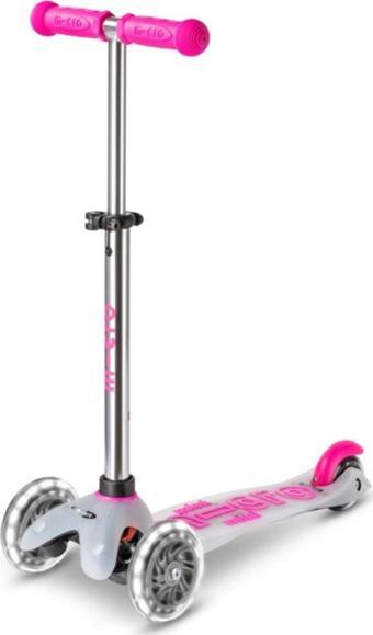 Mini Micro Scooter Deluxe Flux Led Neon Pink MCR.MMD203