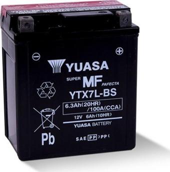 Yuasa Akü Ytx7l-bs 12v7ah Yzf-r25 Mt-25 Ybr125 Spacy Cbf150 Cbr250r Twıster 250 Crf250l Cb600f Nınja