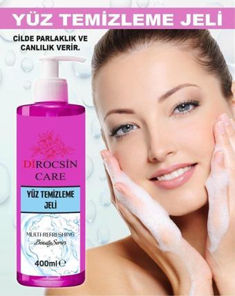 Dirocsin Care Hyaluronik Asit Içerikli Yüz Temizleme Jeli Multi Refreshıng Beauty Series 400 Ml