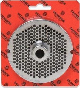 Salvador İnox Paslanmaz Kıyma Makinesi Aynası, Ağızı 42 No - 6 mm