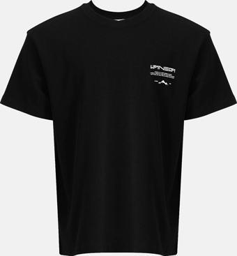 Oversized Fit Next Unisex Tshirt Siyah