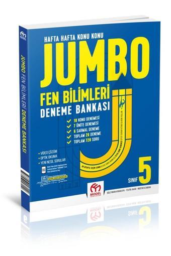 5.Sınıf Jumbo Fen Bilimleri Deneme - Model Eğitim Yayınları