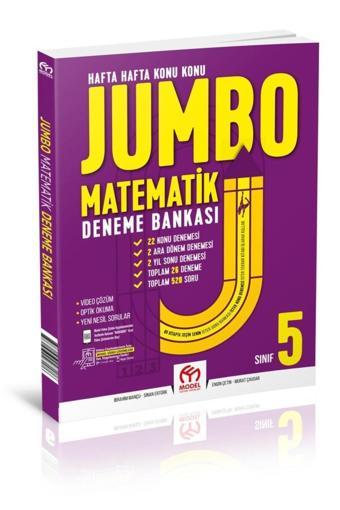 5.Sınıf Jumbo Matematik Deneme - Model Eğitim Yayınları