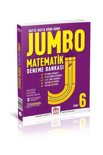6.Sınıf Jumbo Matematik Deneme - Model Eğitim Yayınları