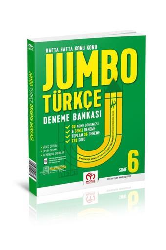 6.Sınıf Jumbo Türkçe Deneme Bankası - Model Eğitim Yayınları