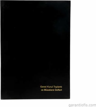 Dilman Ciltli Numaralı Genel Kurul Toplantı Ve Müzakere Defteri (96 Yaprak)