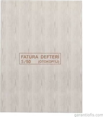 Dilman Otokopili Fatura (5/50 - 3 Nüsha)