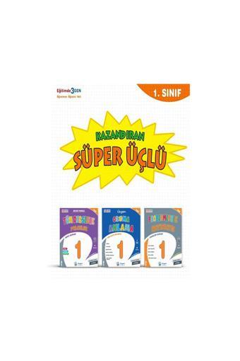 1.SINIF - SÜPER ÜÇLÜ - Kazandıran Kitaplar - Üçgen Yayıncılık