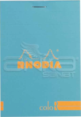 Rhodia Basic Çizgili Bloknot Turquoise Blue Kapak 90G 70 Yaprak