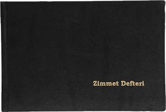 Dilman Zimmet Defteri 192 Yp. Ciltli