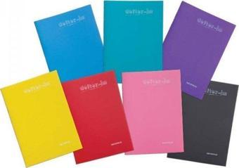 Mopak Pastel Plastik Kapak Defter A4 Çizgili 40 Yaprak