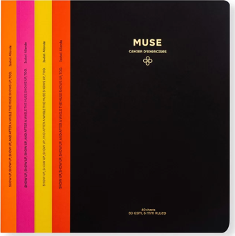 Victoria Journals 147666-99 Muse Neon 14X20 Çizgili Bloknot 32 Yaprak