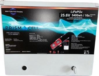 Prismacell  Lifepo4 210ah 25,6 Volt Prizmatik Smart Bluetooth 5400 Watt Ak