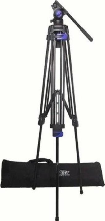 DP 888 Professional Video Kamera Tripod 180M Hidrolik Kafa