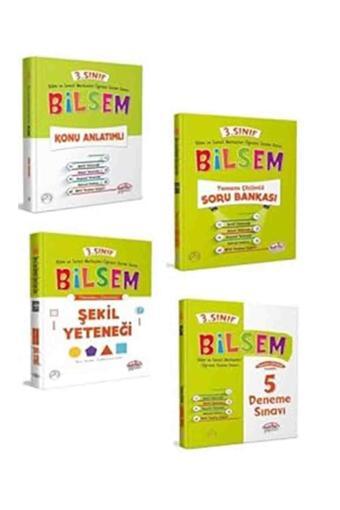 3. Sınıf Bilsem Yeni Nesil Hazırlık 4 lü Set Editör Yayınevi - Editör Yayınevi