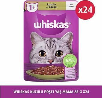 Whiskas Kuzulu Poşet Yaş Mama 85 gr 24'lü