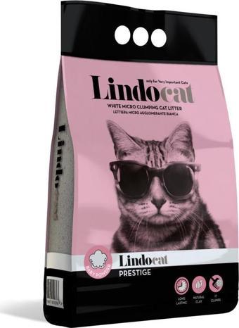 Lindo Cat Prestige Baby Powder Pembe İnce Taneli Kedi Kumu 5 Lt