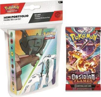 Pokemon Tcg Scarlet & Violet Obsidian Flames Mini Album + Booster Pack