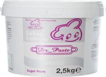 Dr Paste Şeker Hamuru  2,5 kg - Beyaz