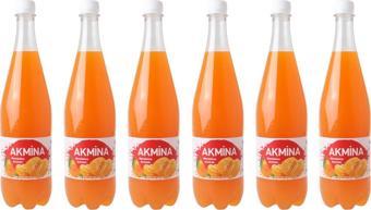 Akmina Mandalina Aromalı Maden Suyu 1 Lt X 6 Adet