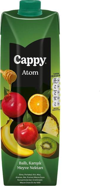 Cappy Atom Ballı Karışık Meyve Nektarı 1 Lt