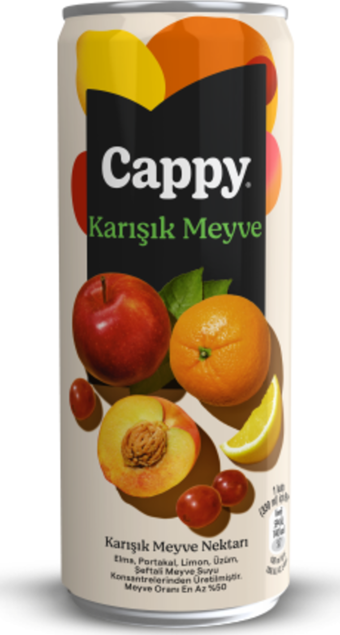 Cappy Bahçe Karışık Meyve Nektarı 330 Ml