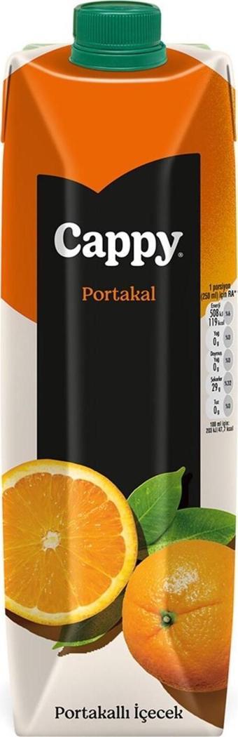 Cappy Bahçe Portakallı İçecek 1 Lt