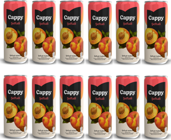 Cappy Bahçe Şeftali Nektarı 330 Ml X 12 Adet