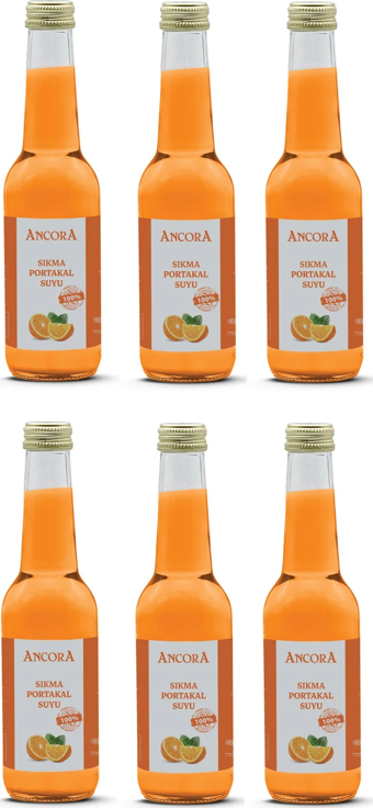 Ancora Sıkma Portakal Suyu 250 Ml X 6 Adet