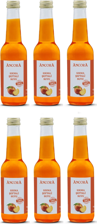 Ancora Sıkma Şeftali Suyu 250 Ml X 6 Adet