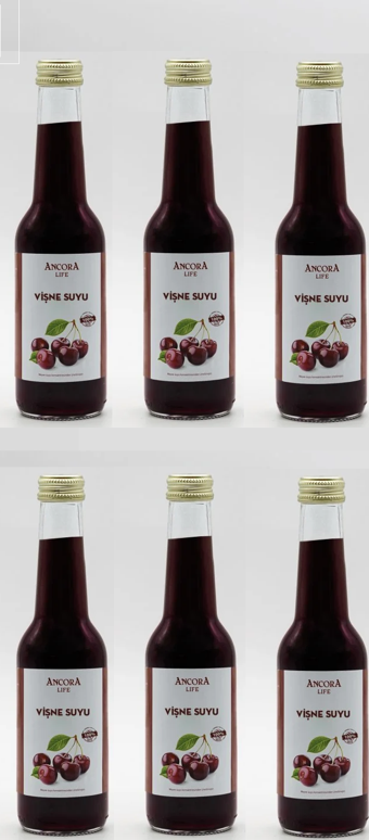 Ancora Sıkma Vişne Suyu 250 Ml X 6 Adet