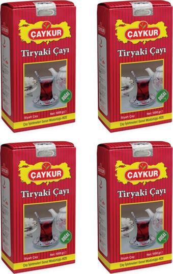 Çaykur Tiryaki Çayı 1000 Gr X 4 Adet