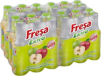 Freşa Extra Elma Aromalı Maden Suyu 200 Ml X 24 Adet