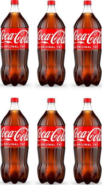 Coca Cola Kola Orijinal Tat 2,5 Lt X 6 Adet