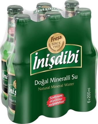 Freşa İnişdibi Doğal Maden Suyu 200 Ml X 6 Adet