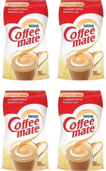 Nestle Coffee Mate Kahve Kreması Poşet 200 Gr X 4 Adet