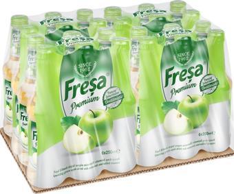 Freşa Premium Yeşil Elmalı Vitaminli Maden Suyu 250 Ml X 24 Adet