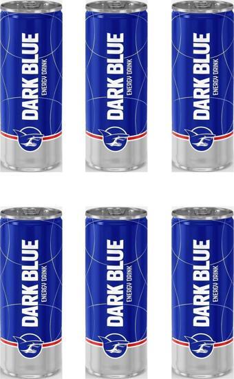 Dark Blue Enerji İçeceği 250 Ml X 6 Adet