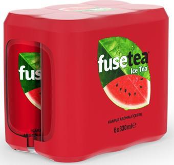 Fuse Tea Karpuz Aromalı Soğuk Çay 330 Ml X 6 Adet