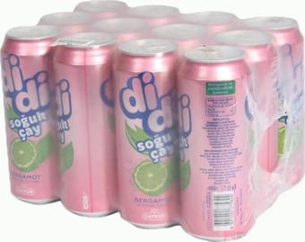 Çaykur Didi Bergamot Aromalı Soğuk Çay 500 Ml X 12 Adet