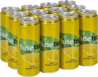 Fuse Tea Limon Aromalı Soğuk Çay 330 Ml X 12 Adet
