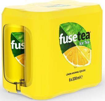 Fuse Tea Limon Aromalı Soğuk Çay 330 Ml X 6 Adet