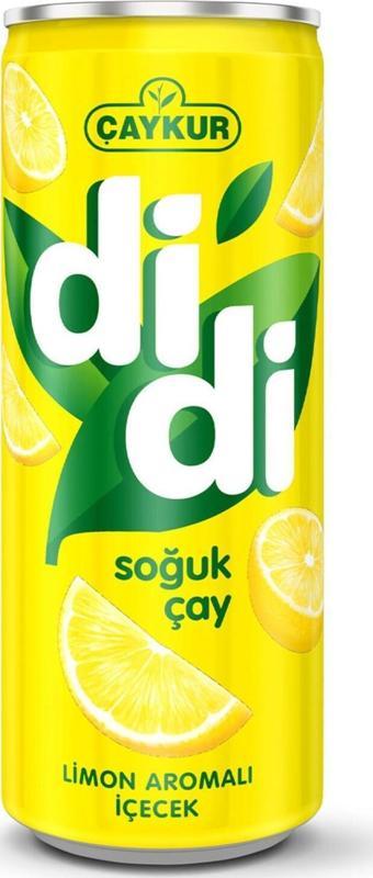 Çaykur Didi Limon Aromalı Soğuk Çay 250 Ml