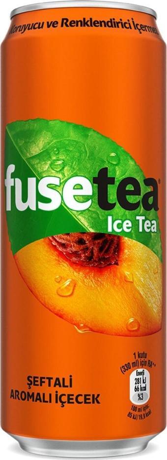 Fuse Tea Şeftali Aromalı Soğuk Çay 330 Ml