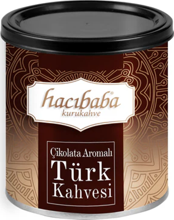 Hacıbaba Çikolata Aromalı Türk Kahvesi Kutu 100 Gr