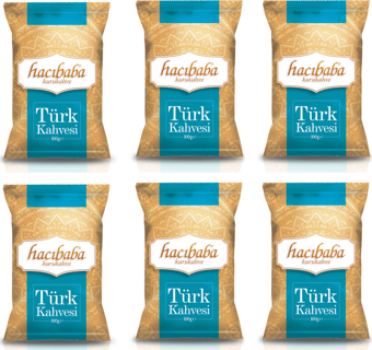 Hacıbaba Türk Kahvesi 100 Gr X 6 Adet