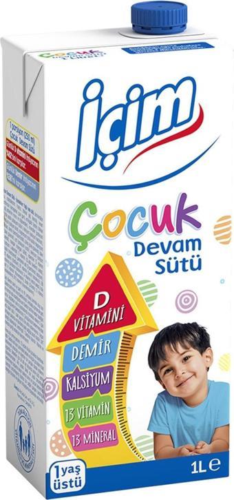 İçim Çocuk Devam Sütü 1 Lt