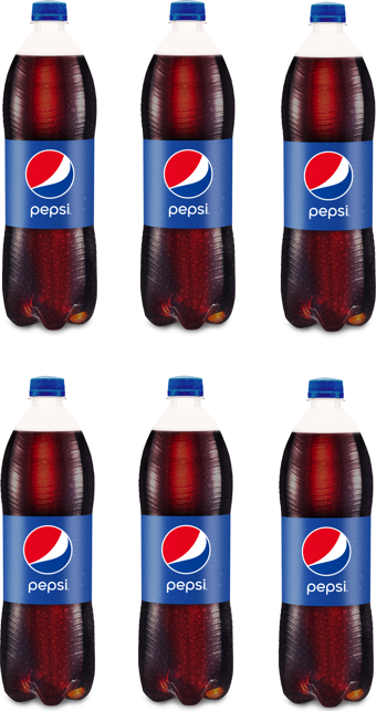 Pepsi Kola 1 Lt X 6 Adet