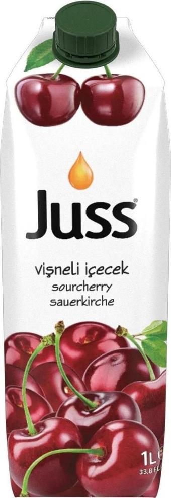 Juss Vişne Meyveli İçecek 1 Lt